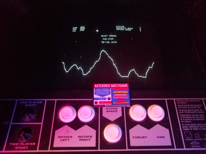 Atari Asteroids Cabaret