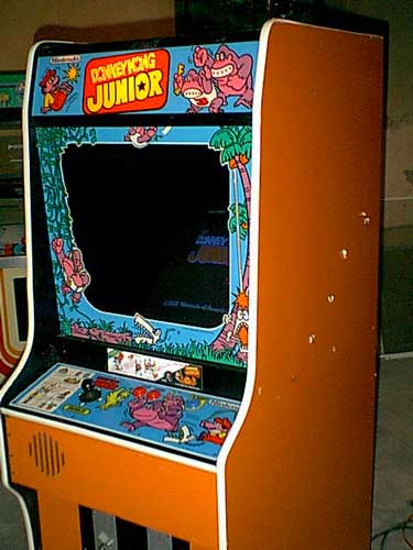 Red DONKEY KONG JR. Video Arcade Multi Game With Dozens of 