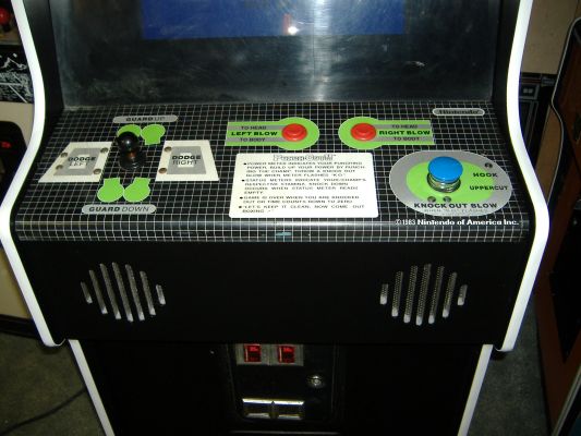 Punch-Out!! Control Panel