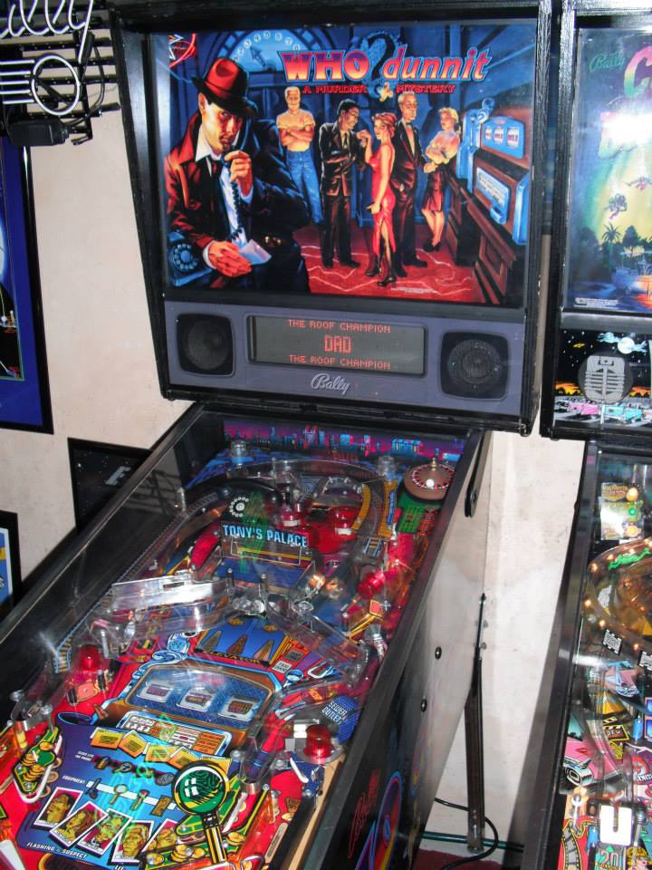who dunnit pinball machine for sale